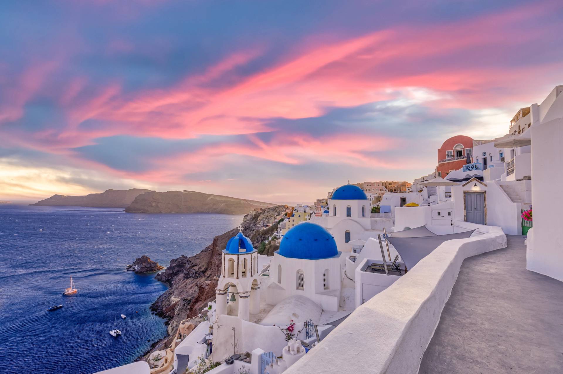 villaggio di oia santorini