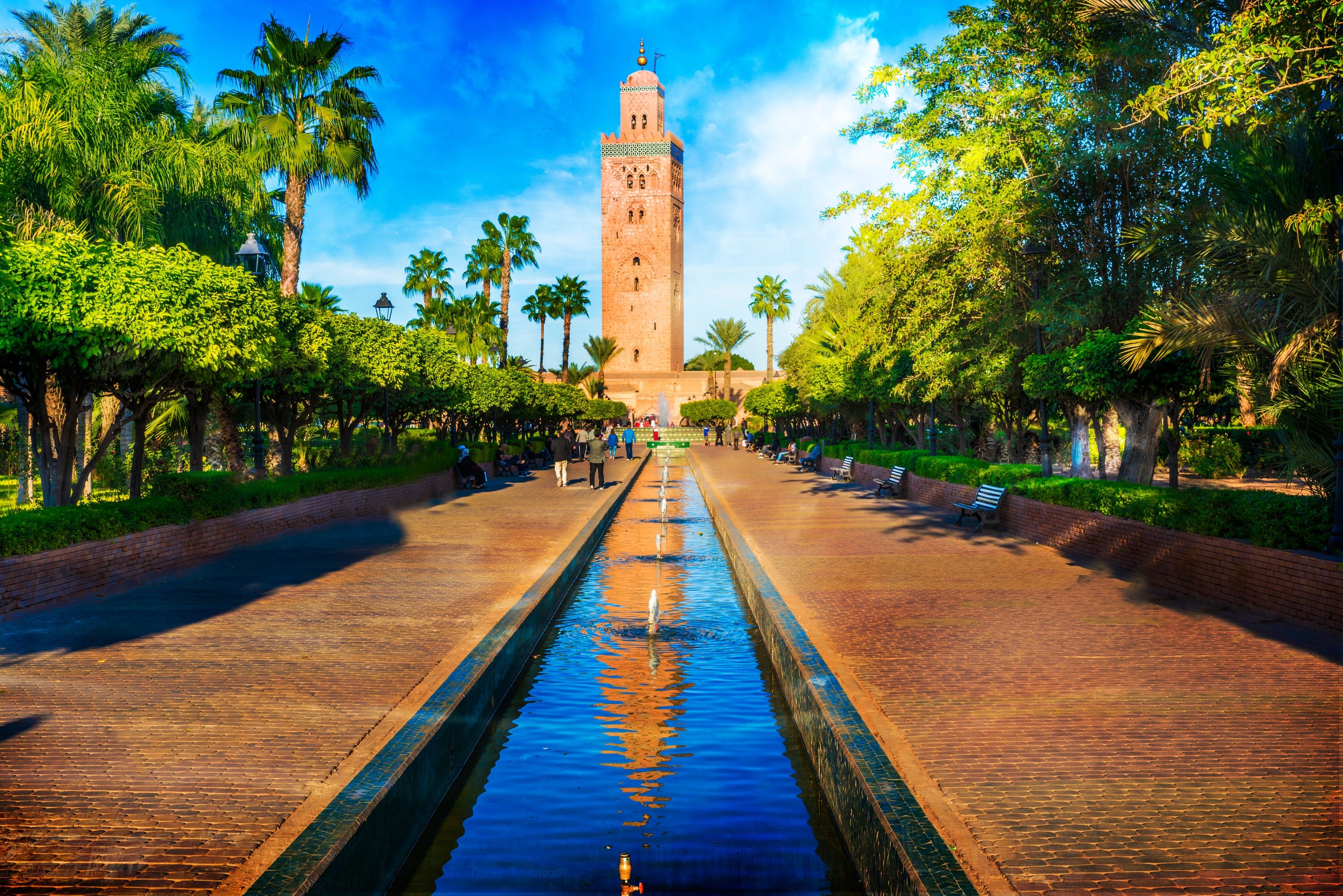 minaret of Marrakech