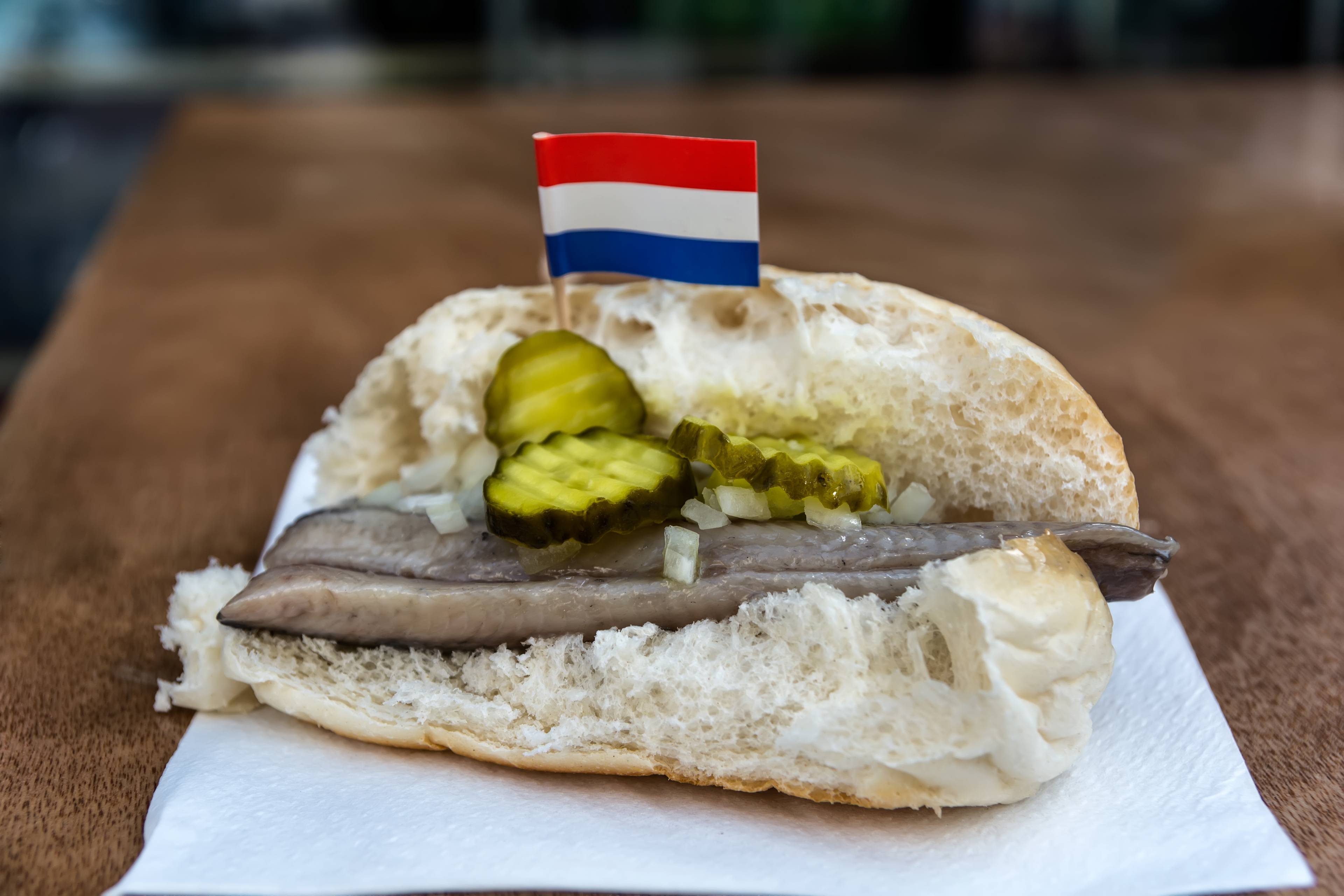 panino con l aringa amsterdam