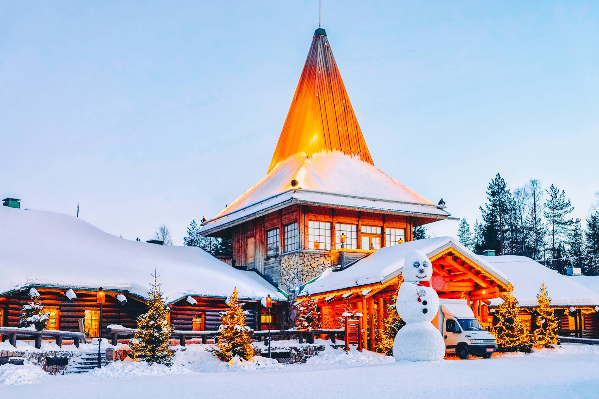 casa di babbo natale rovaniemi lapponia