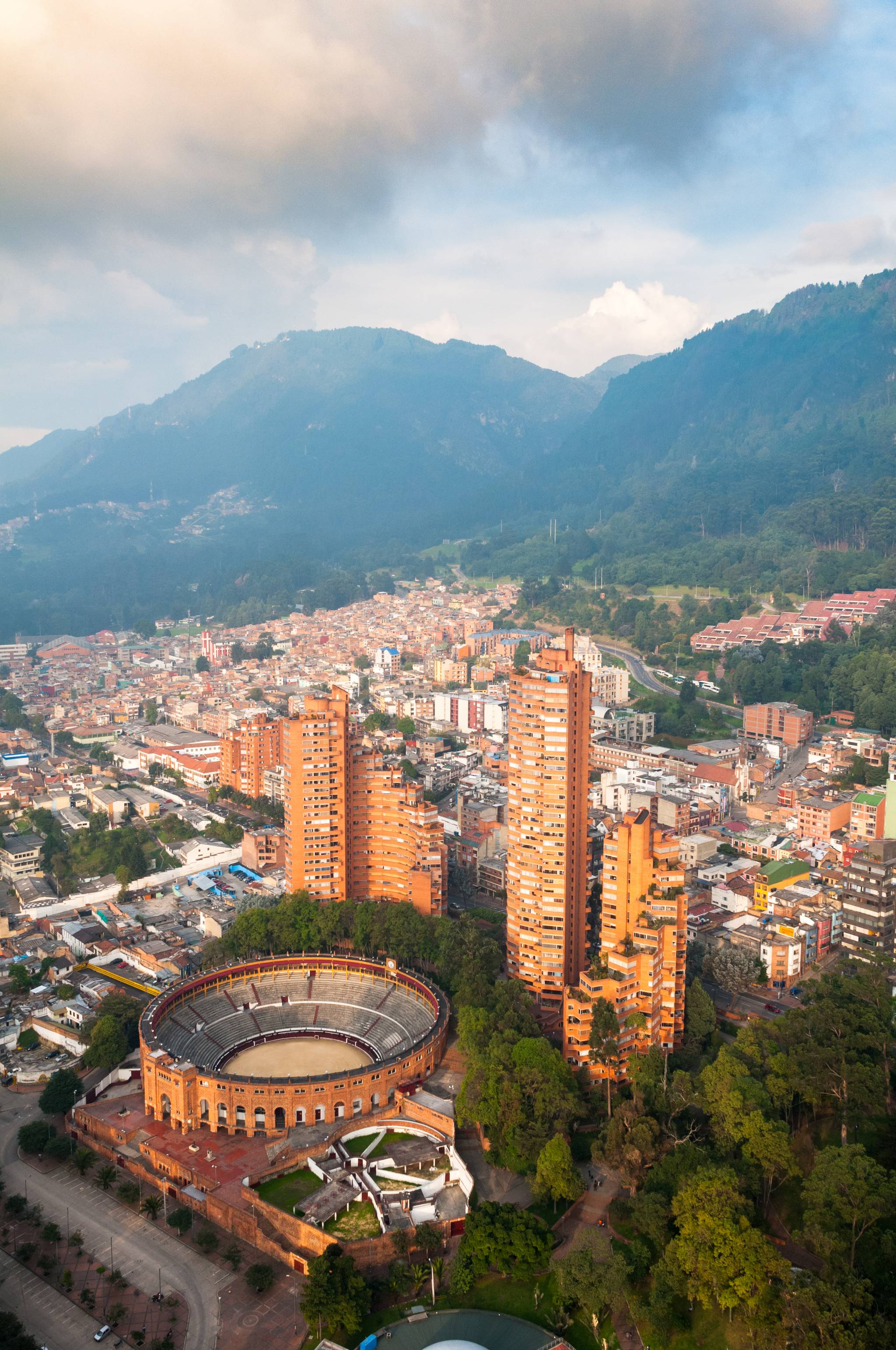 bogota dall alto