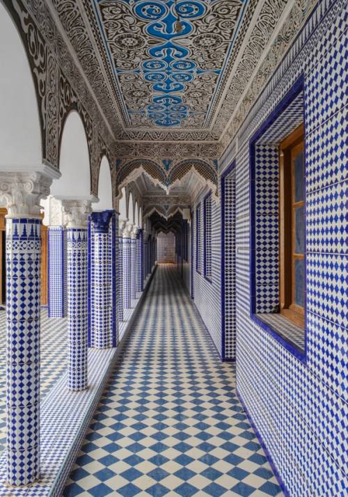 mosaico edificio algerino