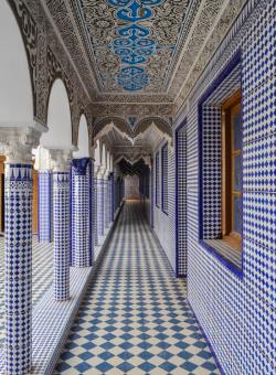 mosaico edificio algerino