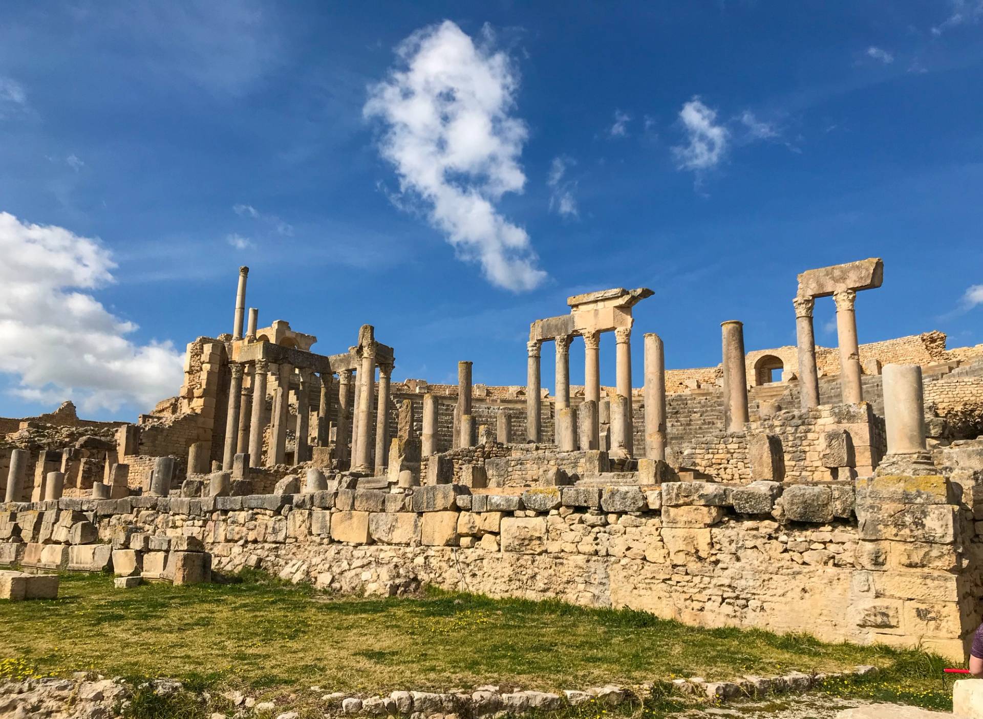sito archeologico dougga tunisia