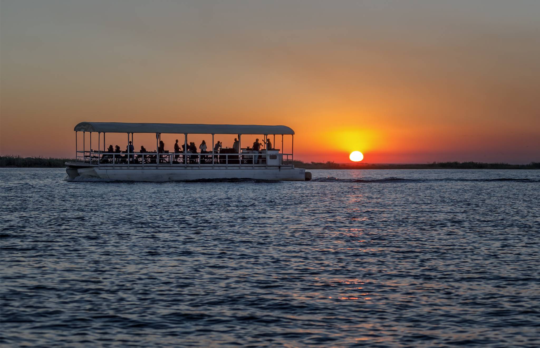 giro in barca al tramonto