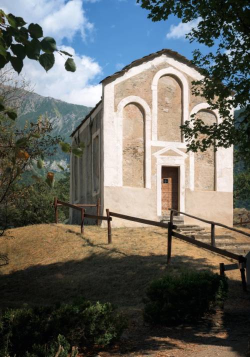 facciata del monastero di novalesa