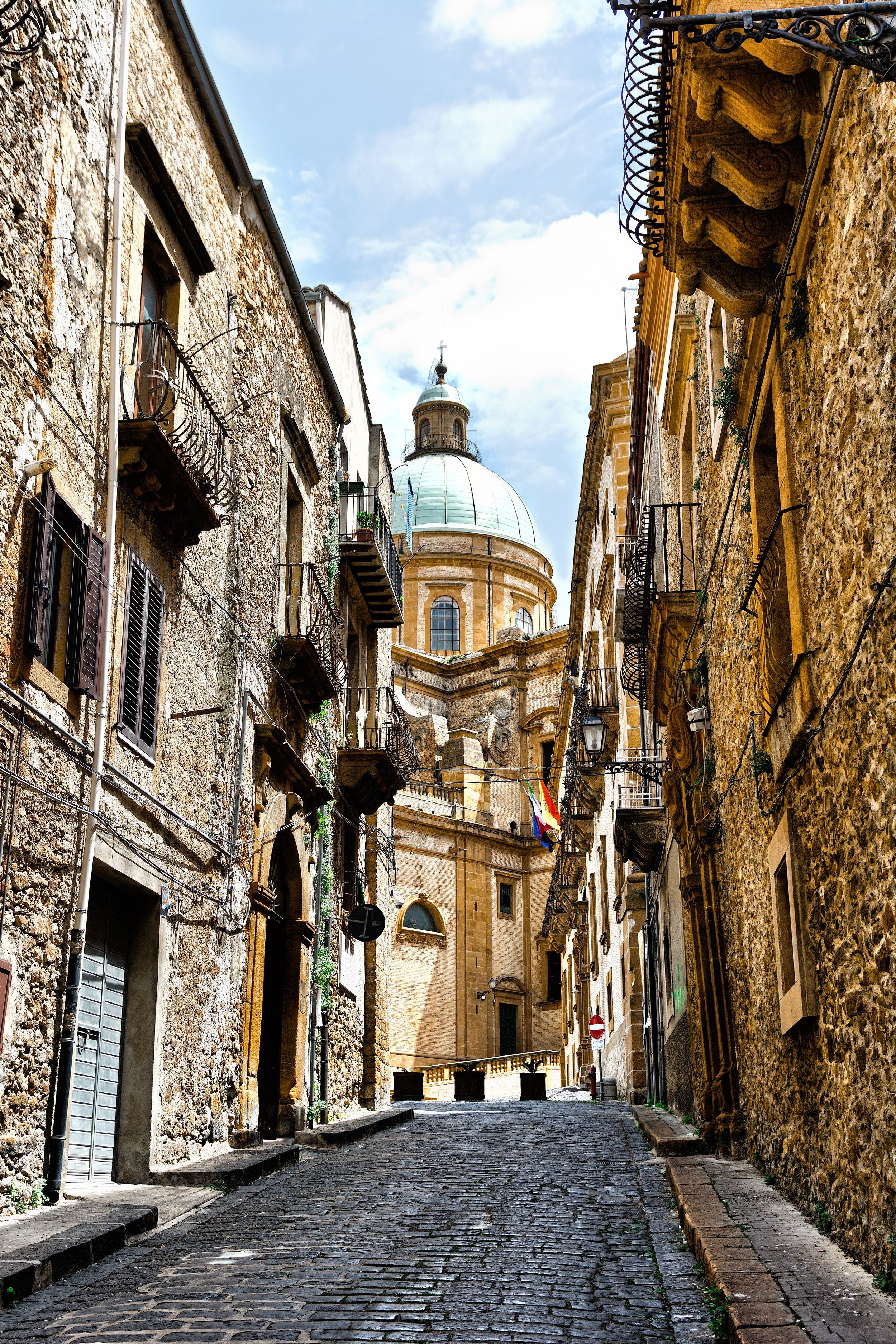 via ciottolata di piazza armerina