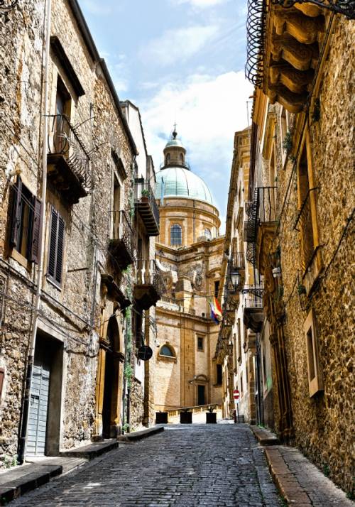 via ciottolata di piazza armerina