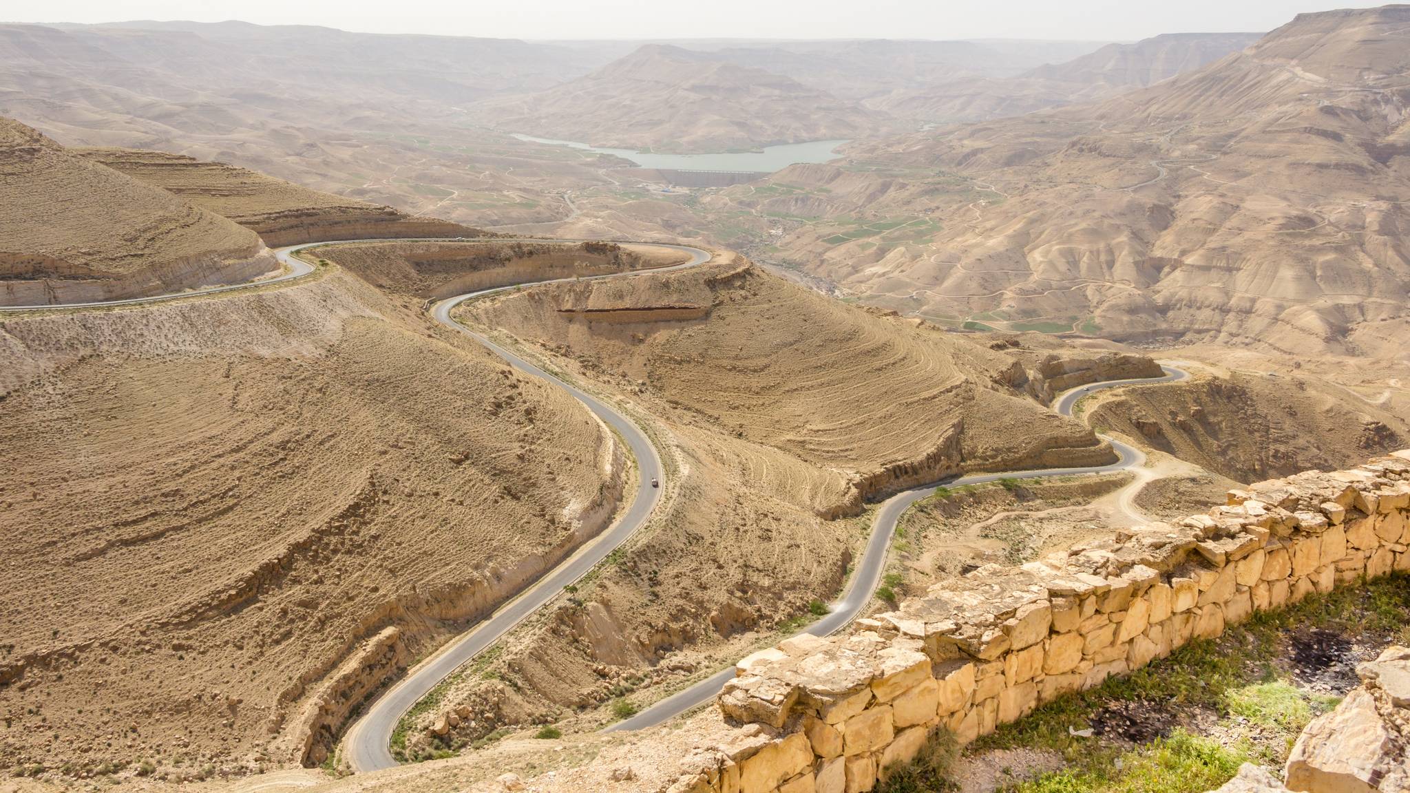 strade nel deserto in giordania