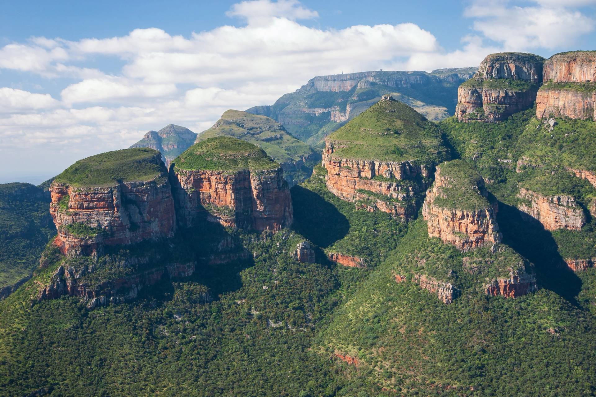 green mountains