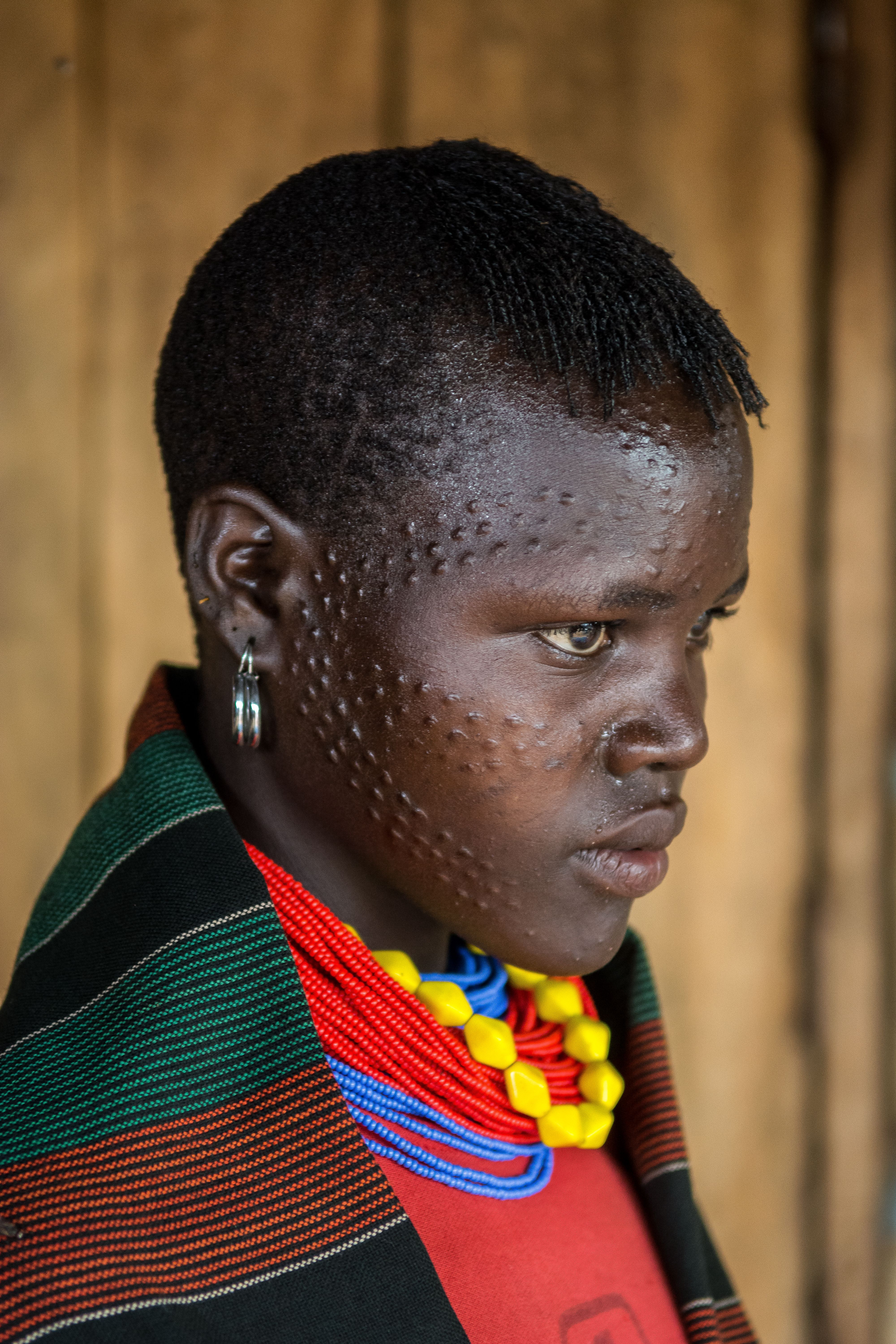 donna tribu africana