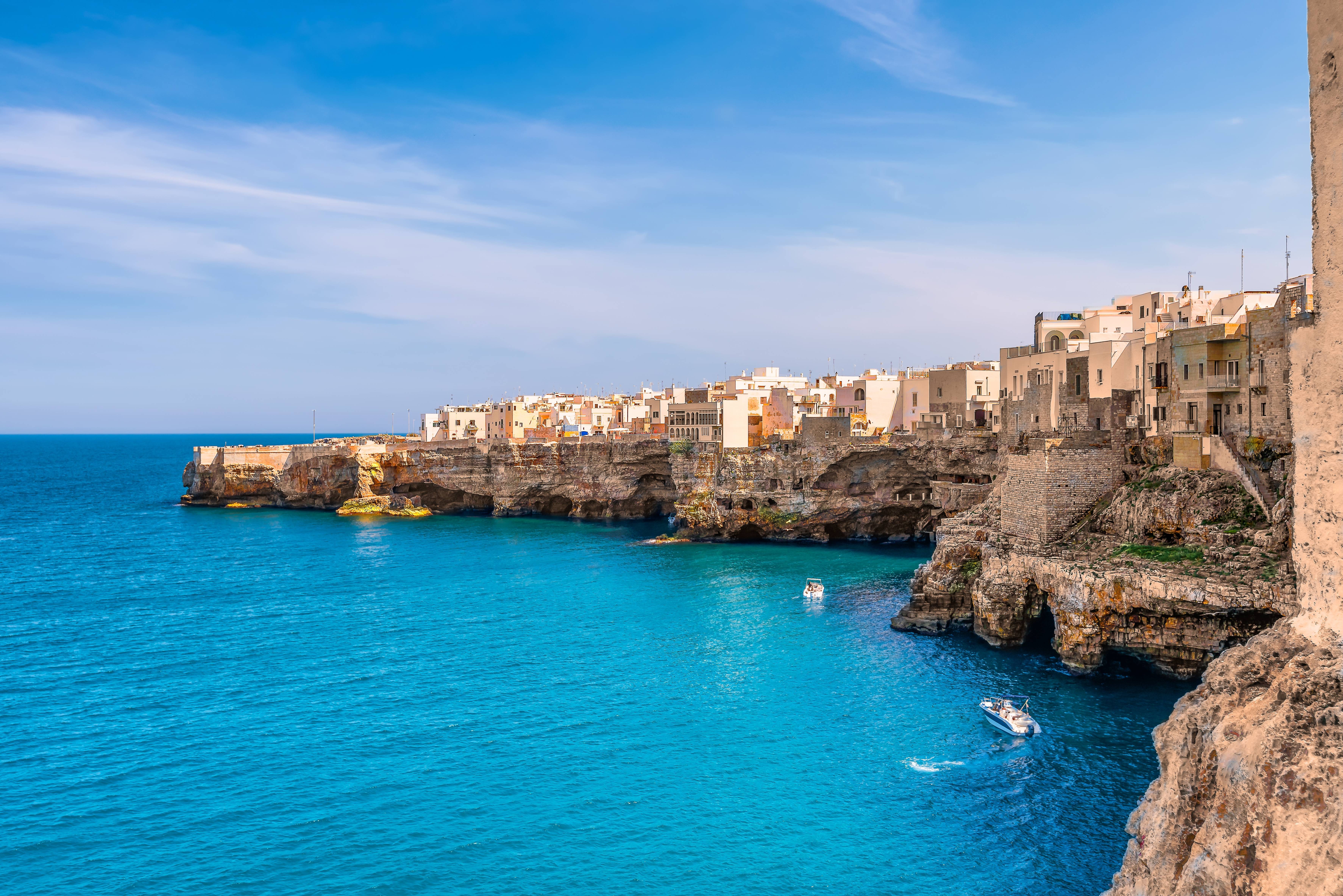 sea view in apulia