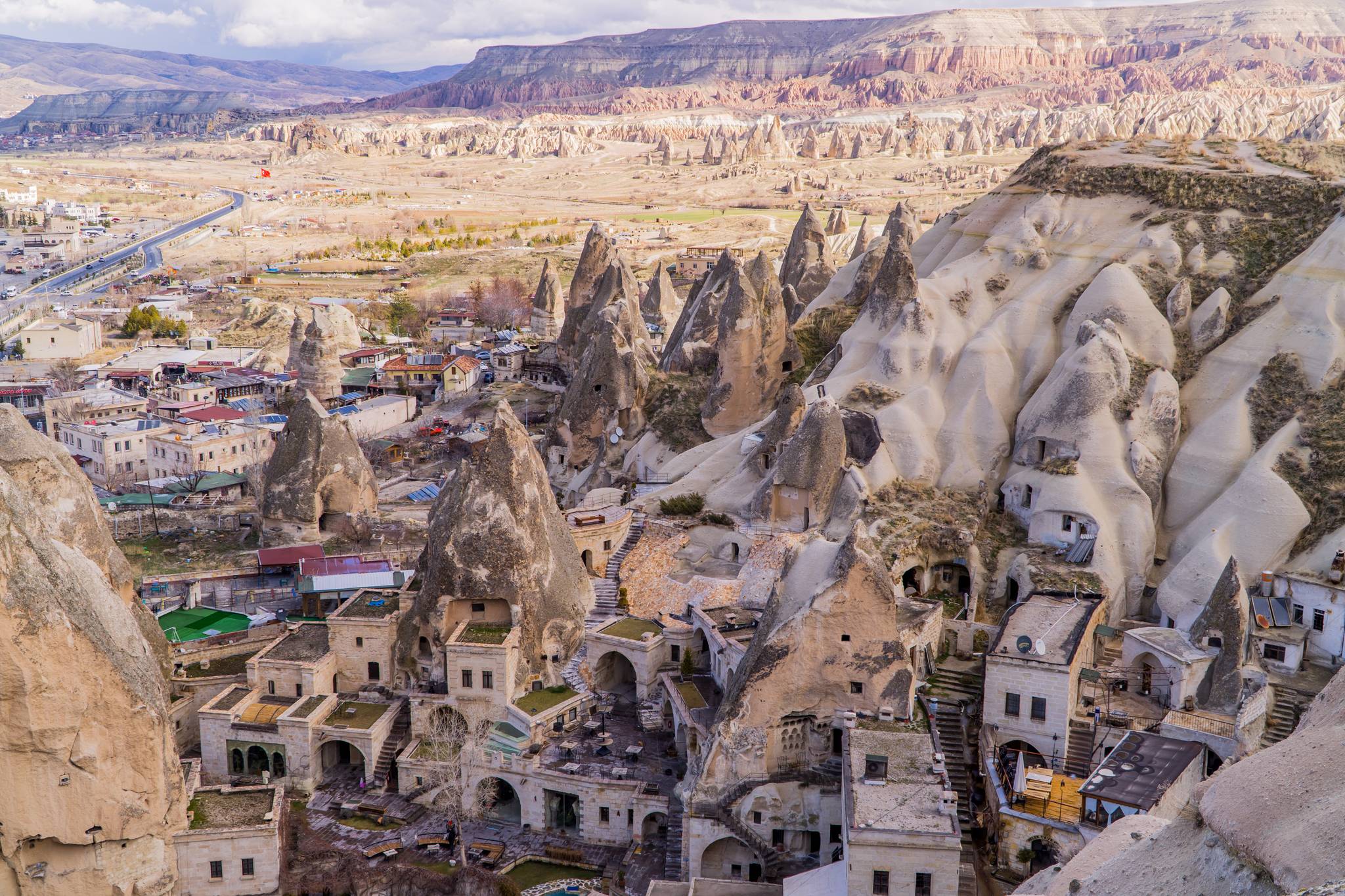 panorama cappadocia deserto