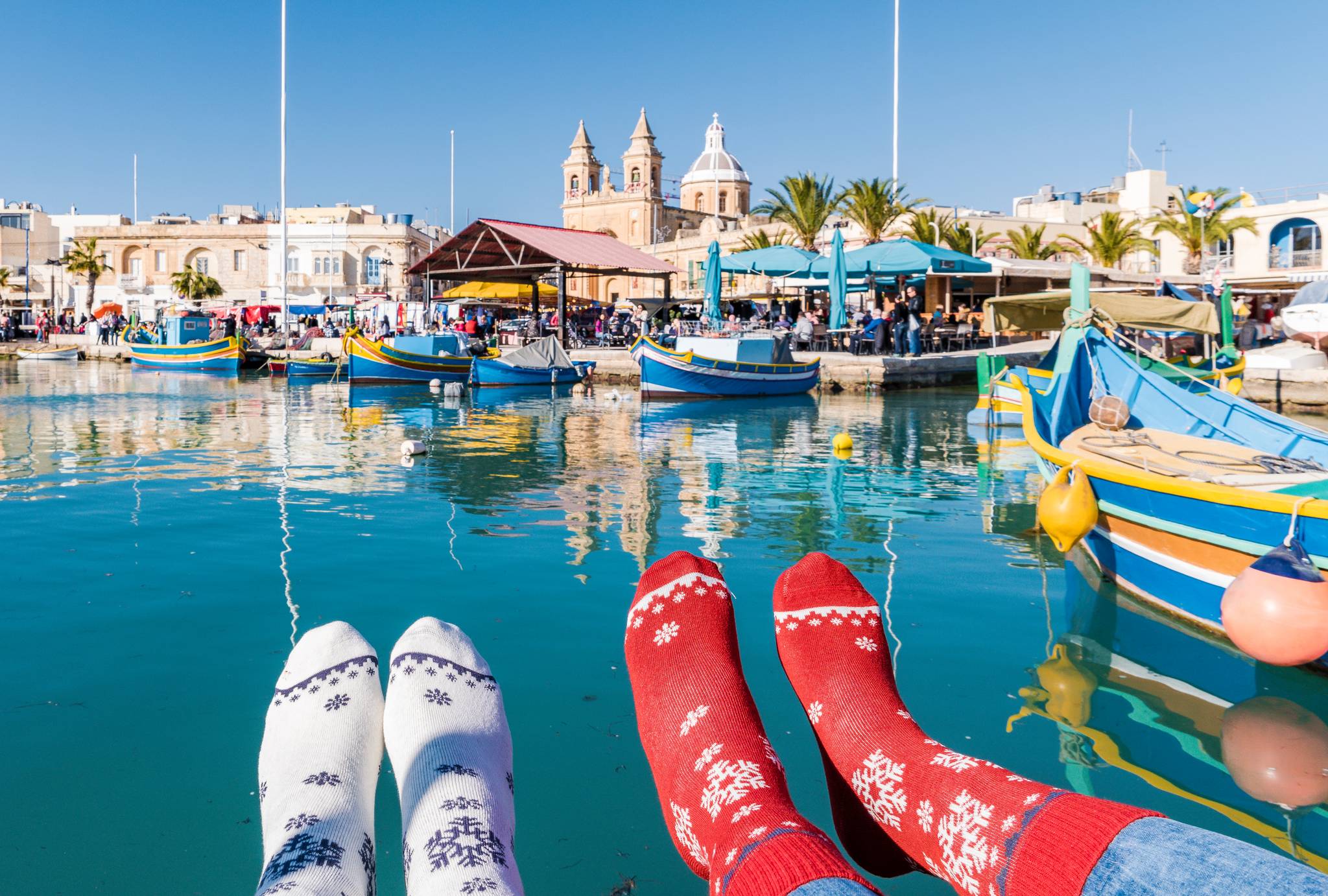 natale con il sole a la valletta malta