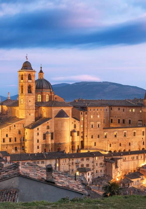urbino sunset