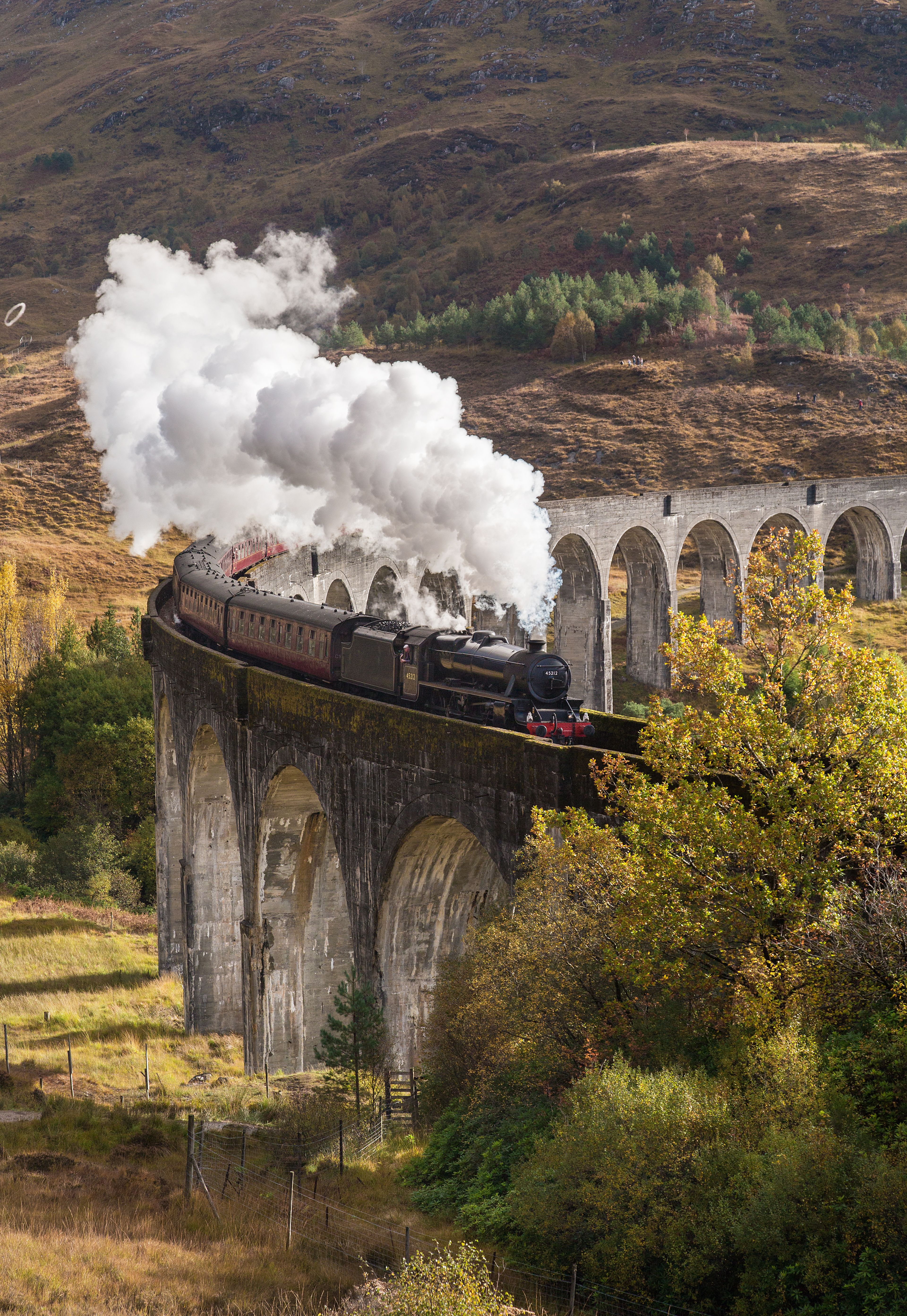 treno di harry potter hogwarts express scozia