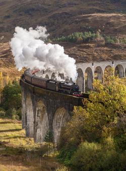 treno di harry potter hogwarts express scozia