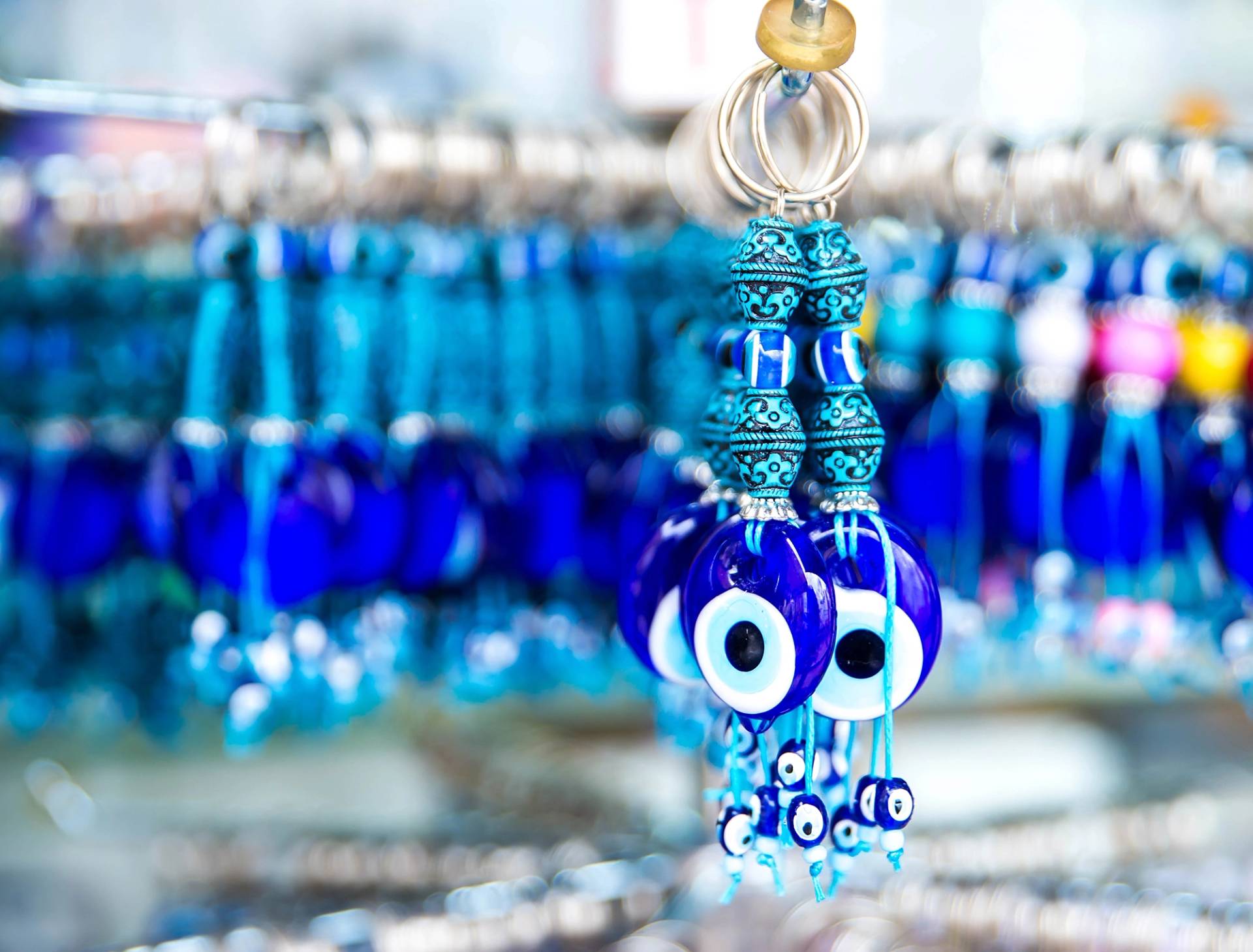 ciondolo occhio blu grecia