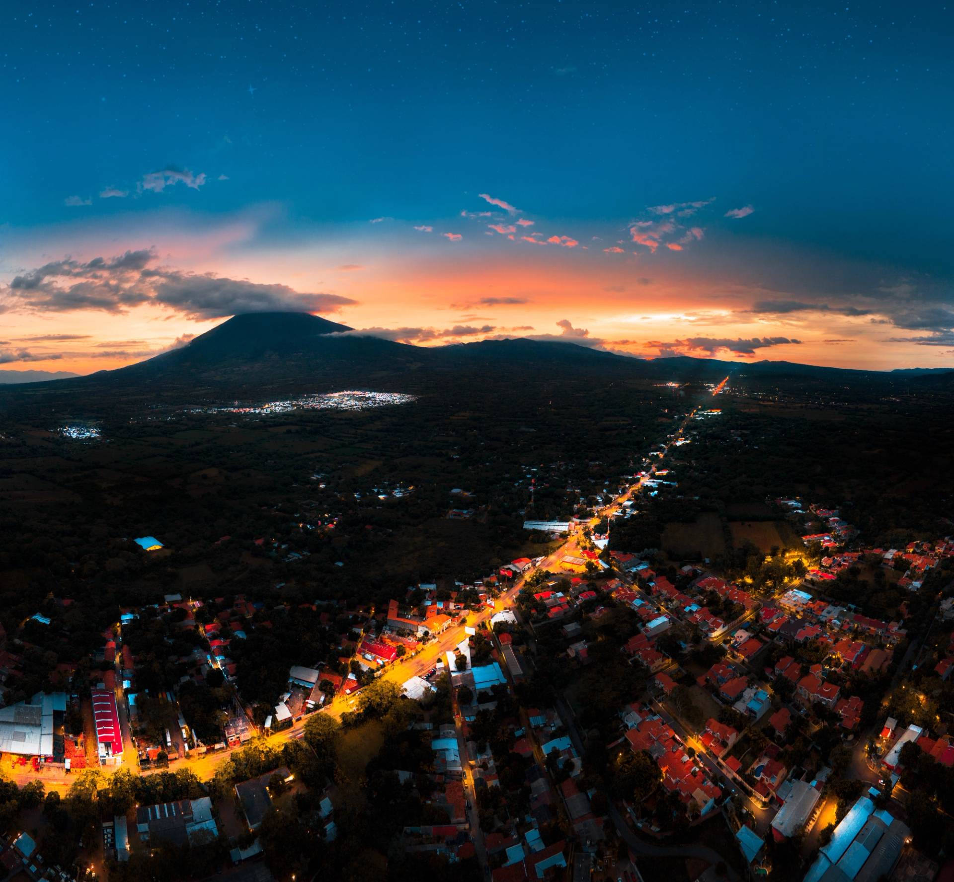 Saint Michael in the evening