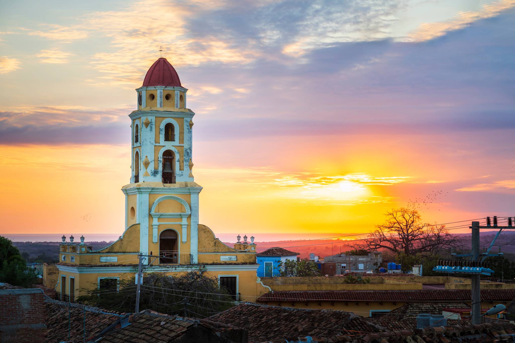 holy spirit at sunset