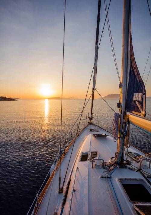 gita in barca al tramonto alle maldive