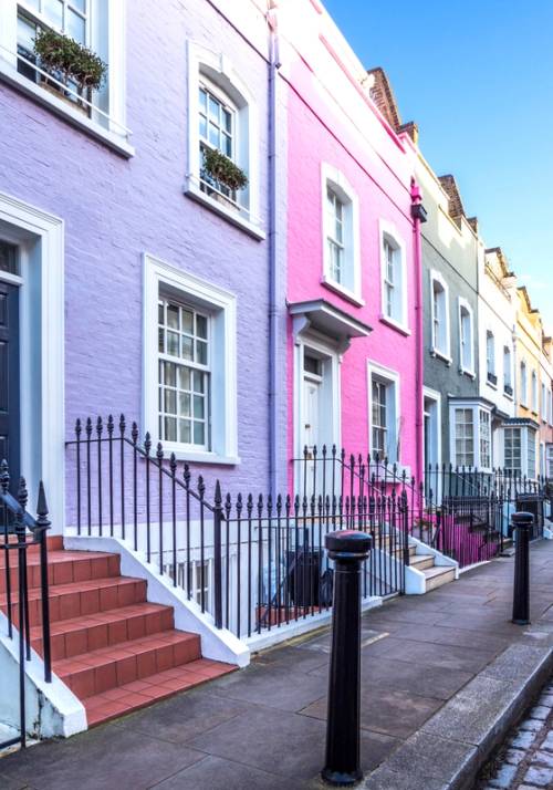 case colorate notting hill londra