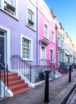 case colorate notting hill londra