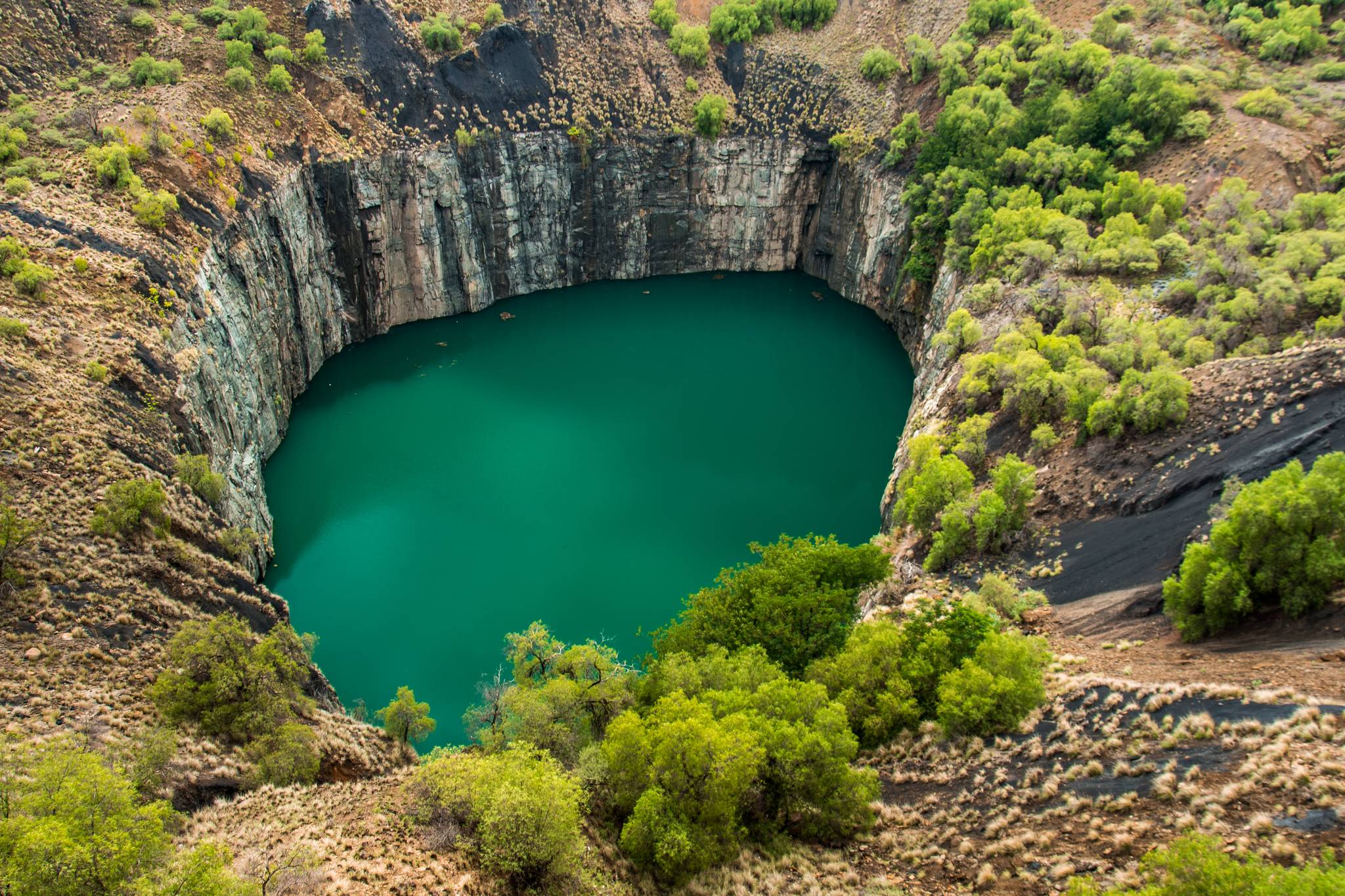 big hole di kimberley sudafrica