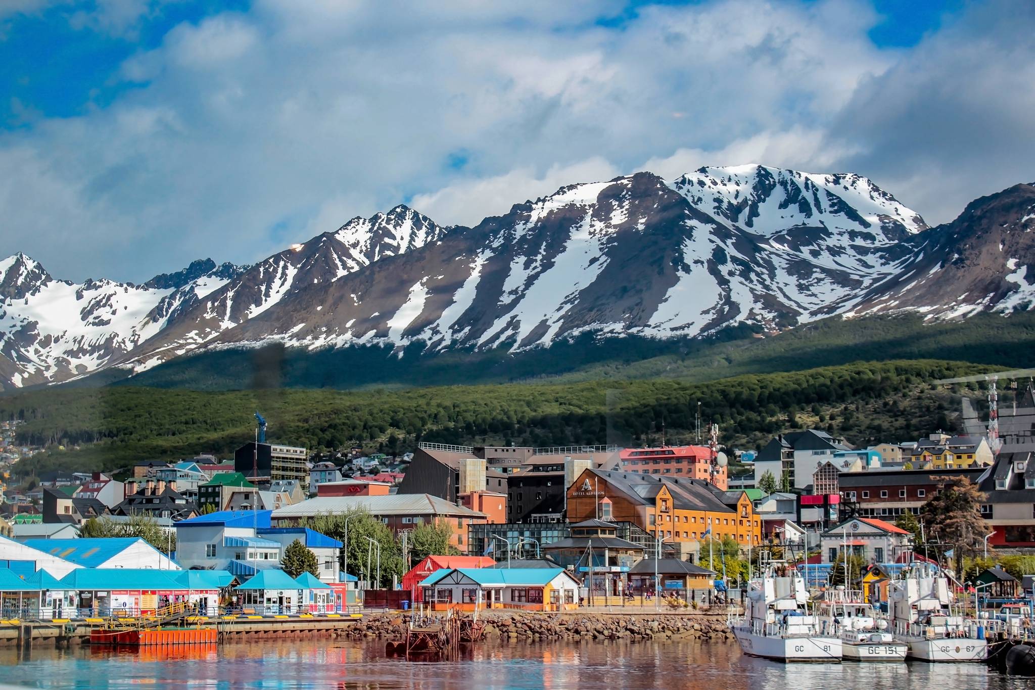 panorama di ushuaia