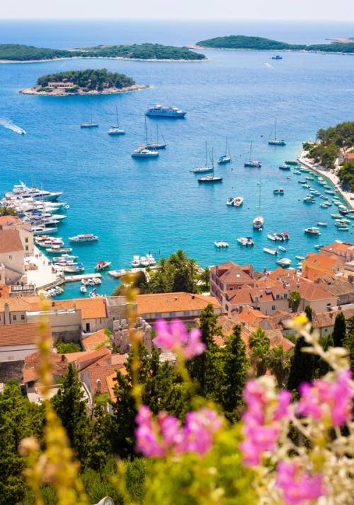 vista su arcipelago della croazia