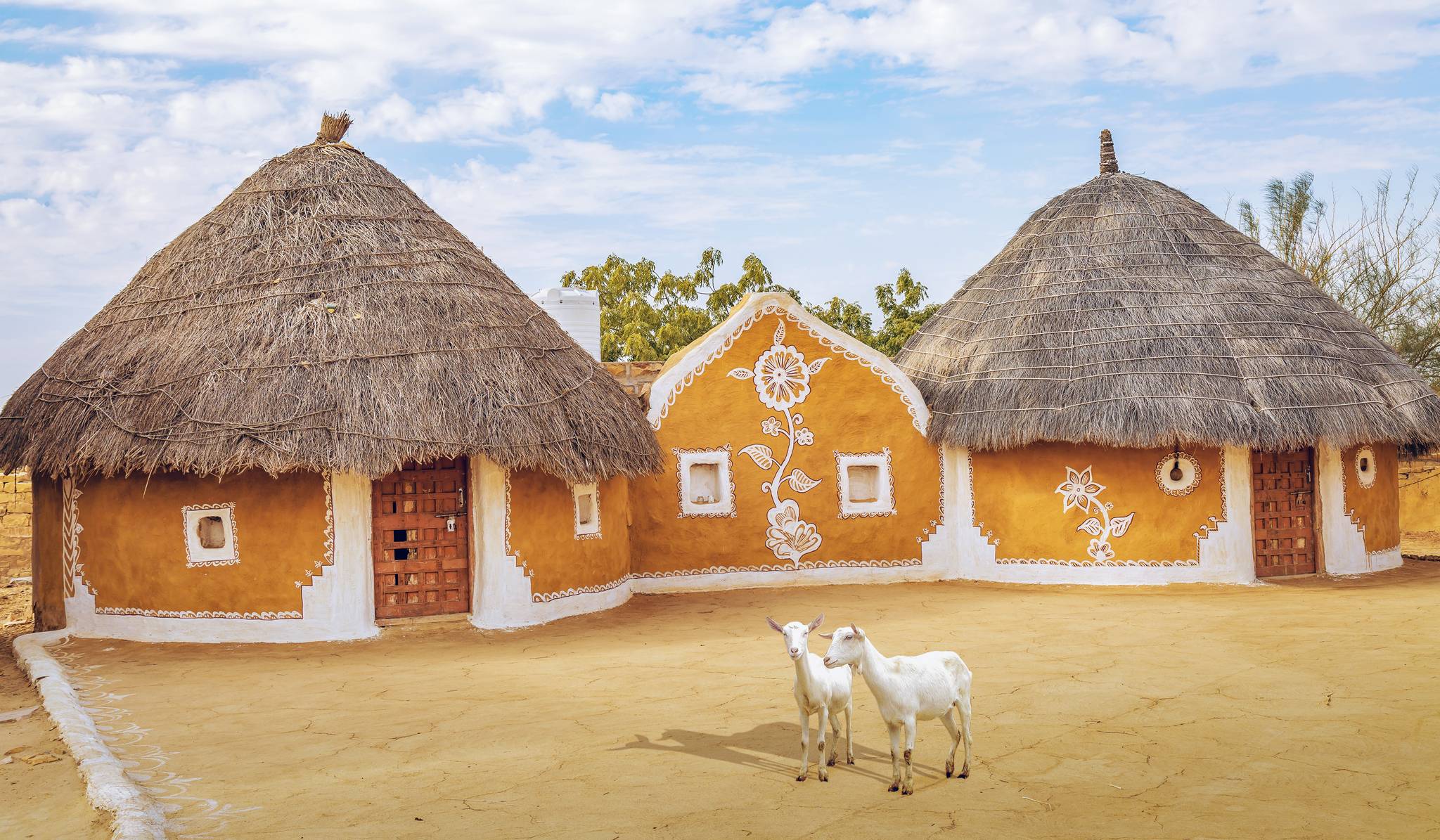 villaggio di dhula in india