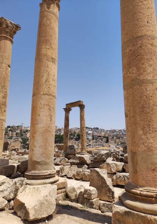 resti archeologici a jerash
