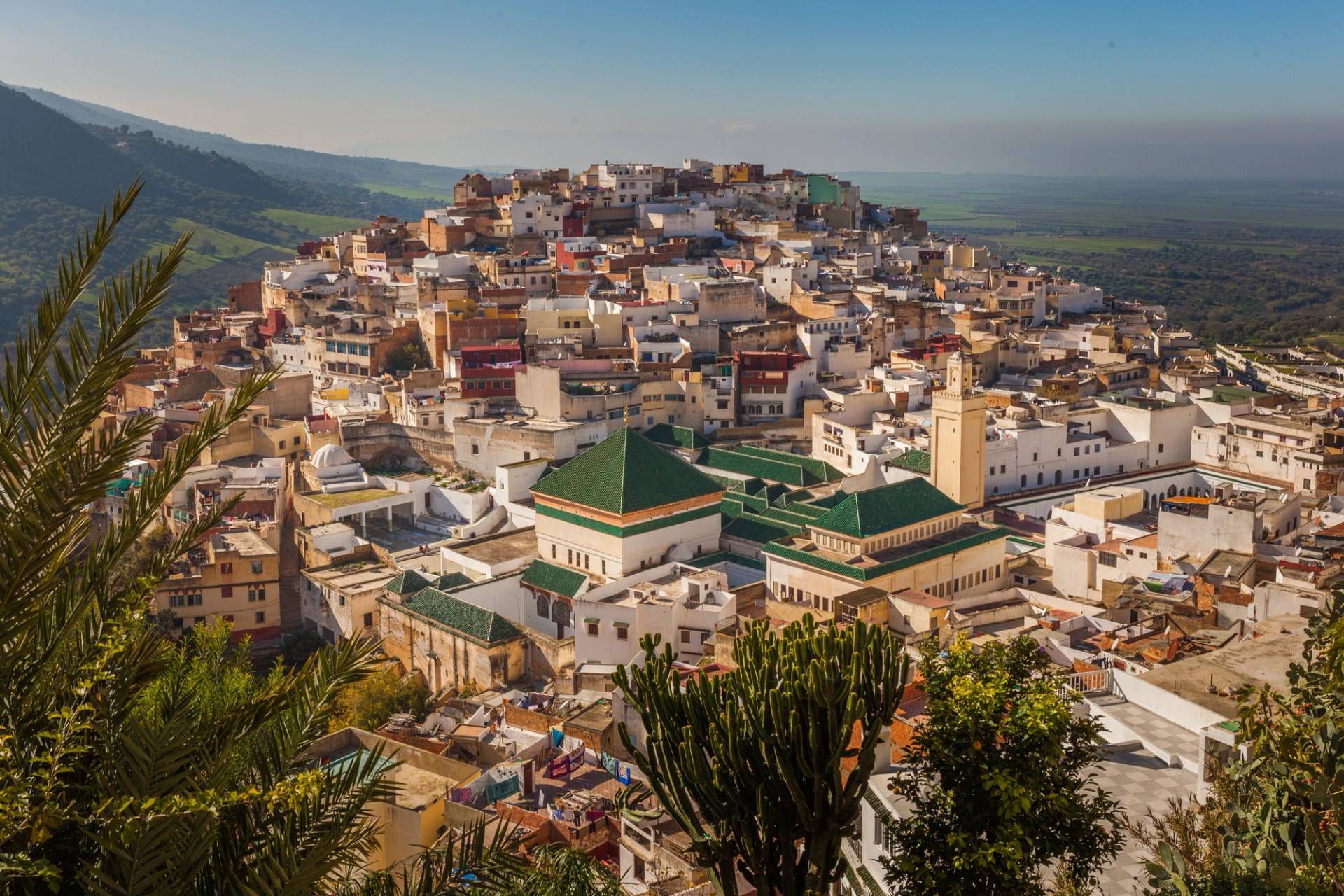 panorama of Moulay Idriss