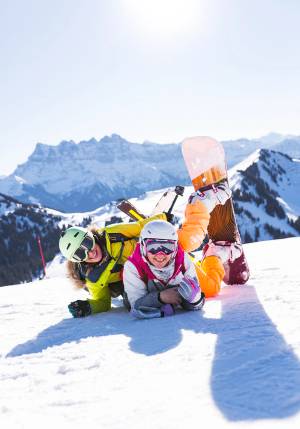 snowboard in austria