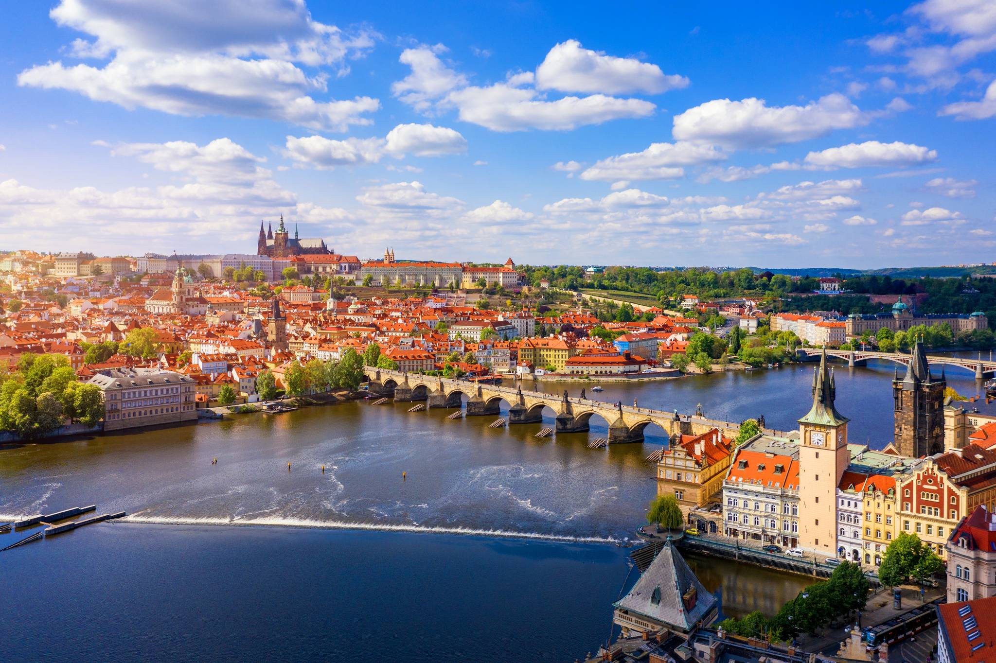praga dall'alto