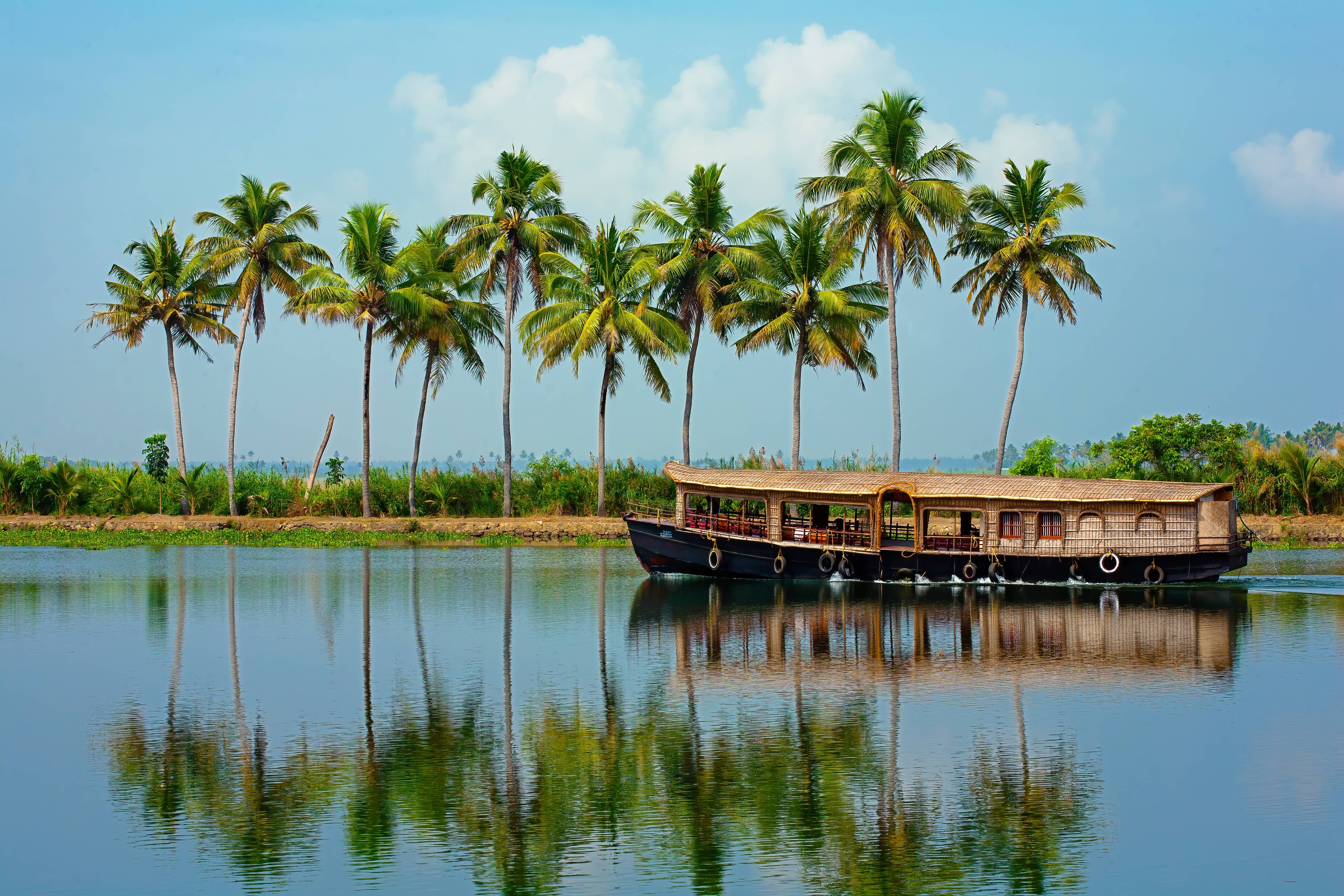 boat on river
