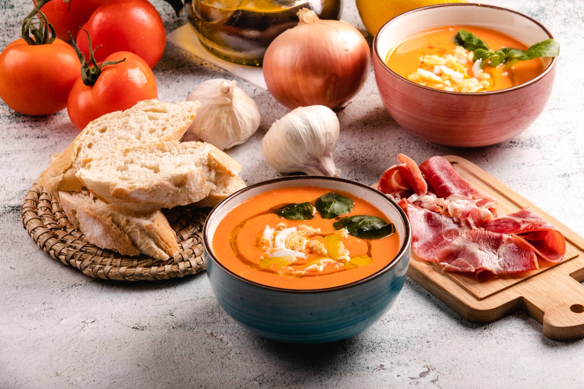 piatto di gazpacho
