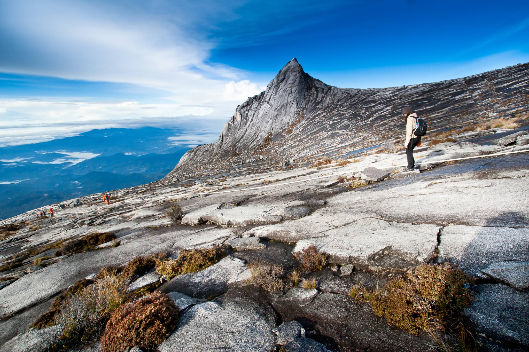 cima del monte kinabalu