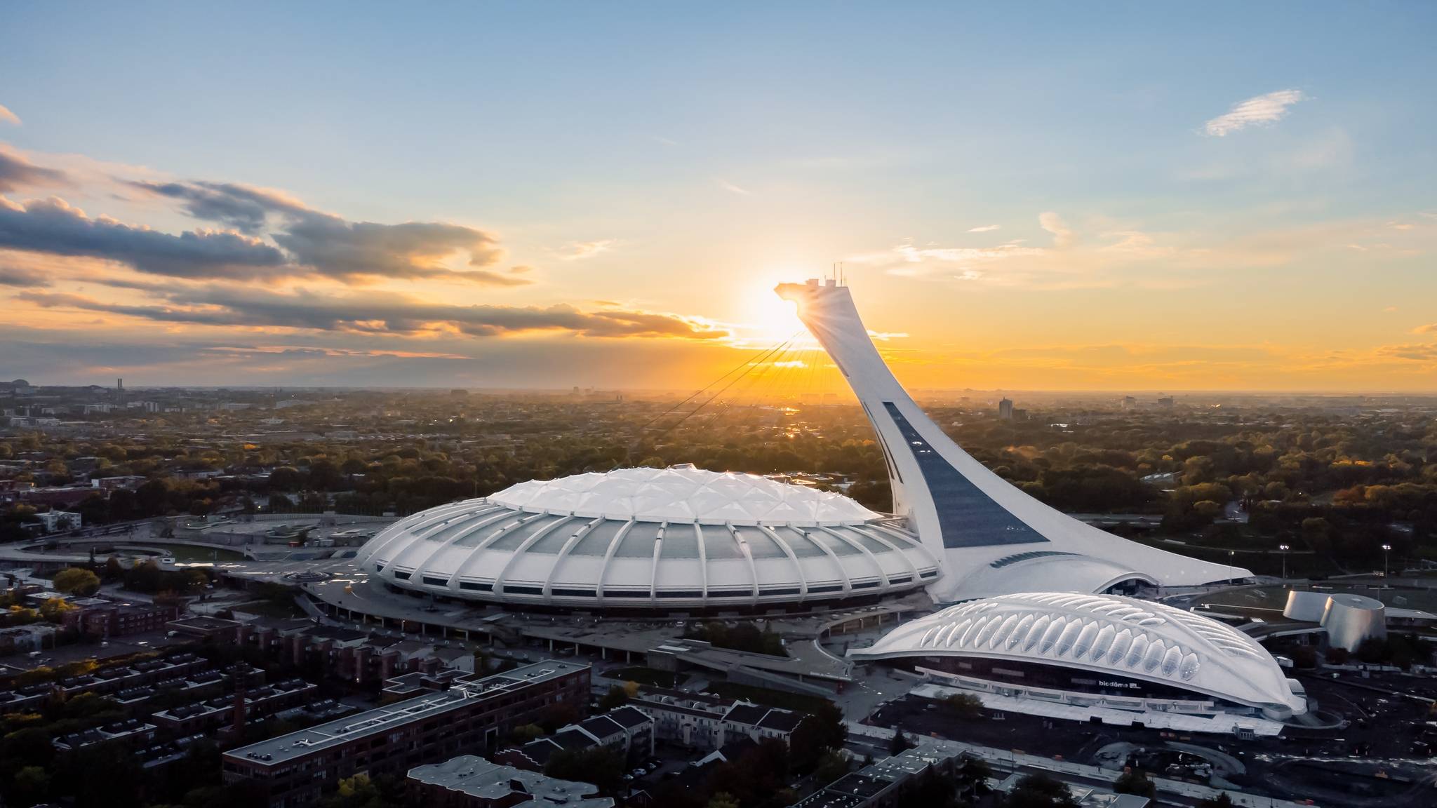 tramonto a montreal