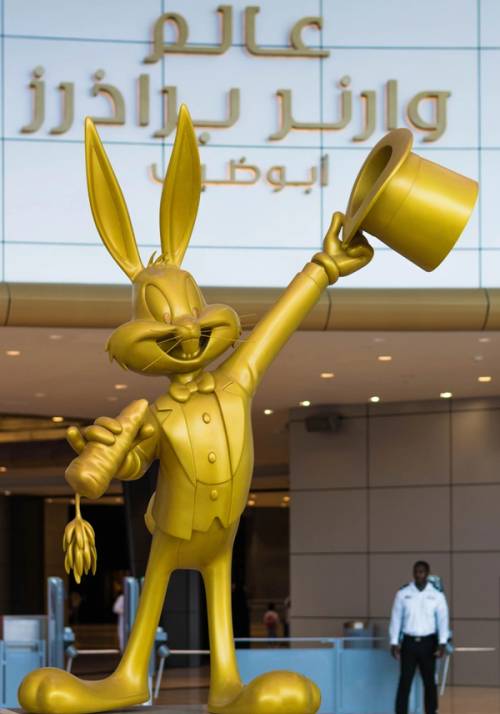parco a tema warner bros abu dhabi