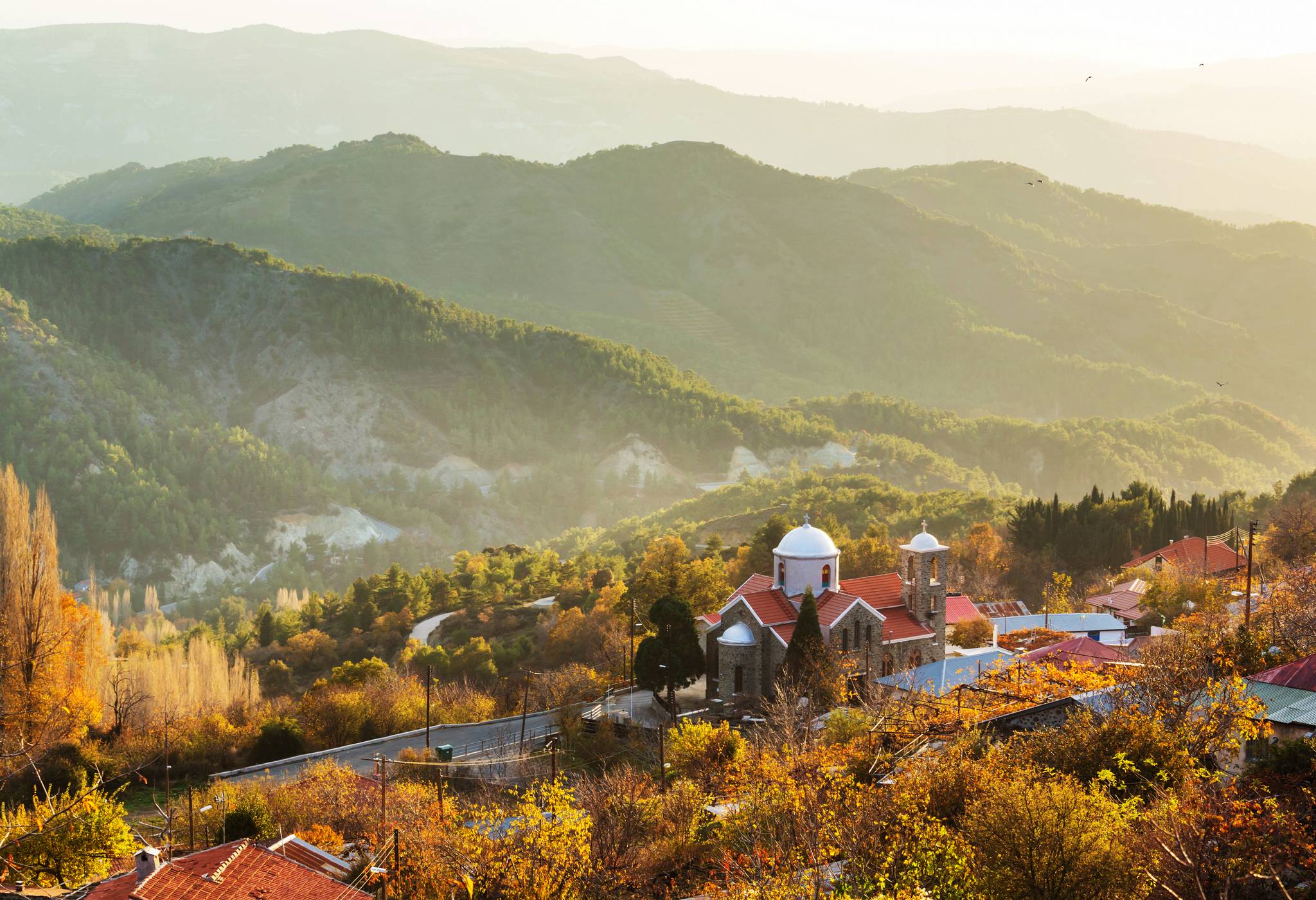 monastero troodos mountains cipro