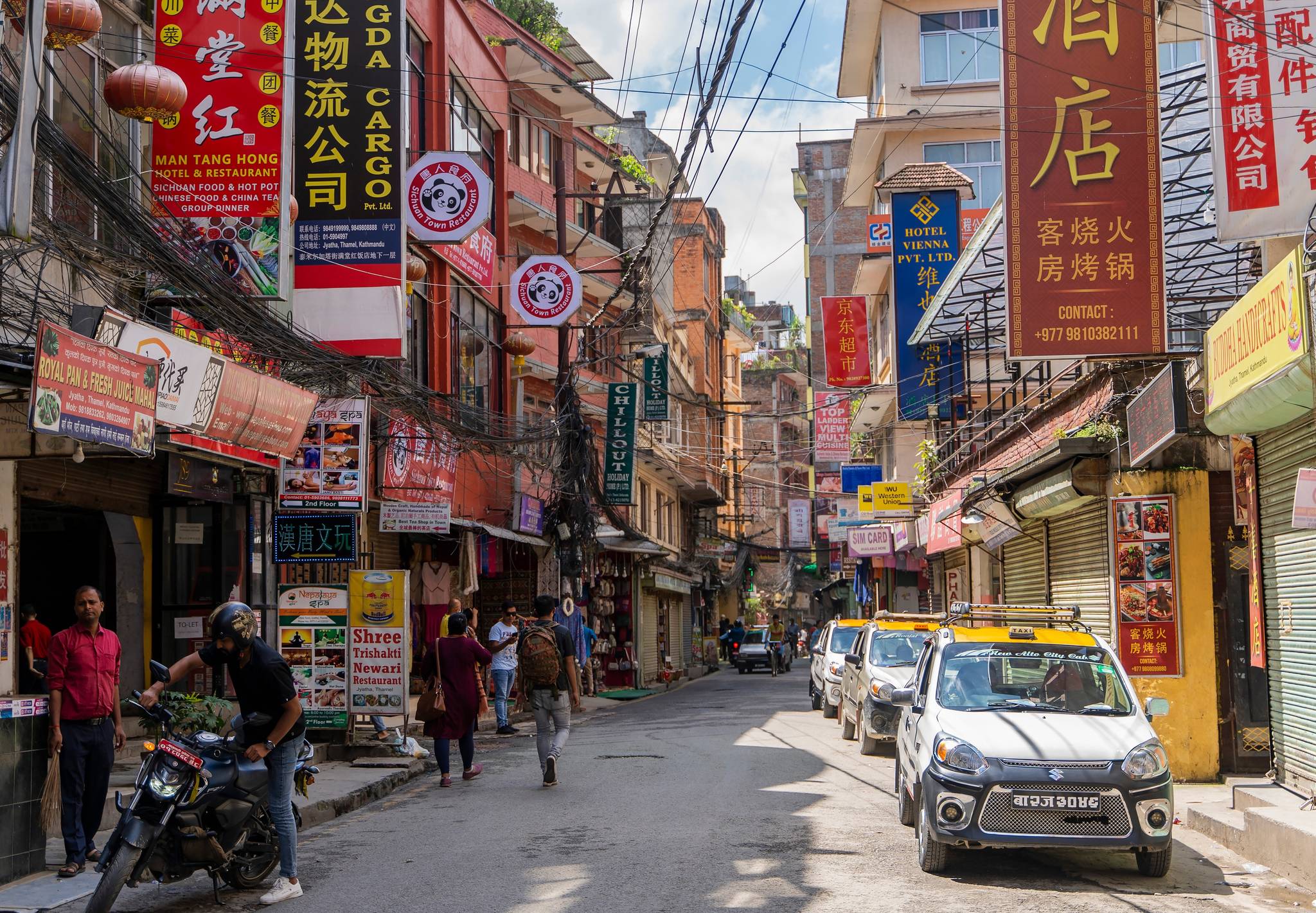 strade di kathmandu