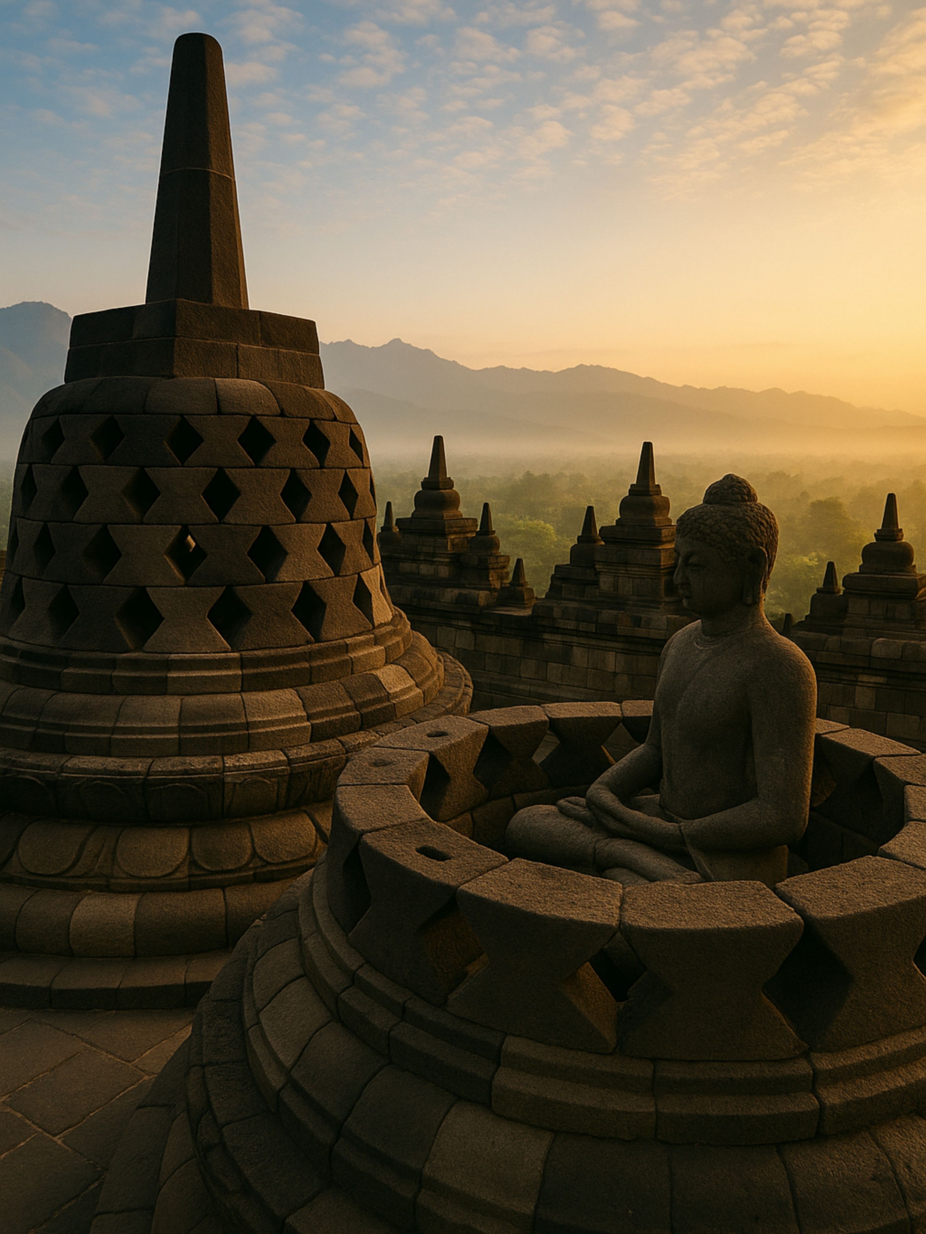 tempio di borobudur a giava