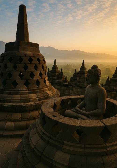 tempio di borobudur a giava
