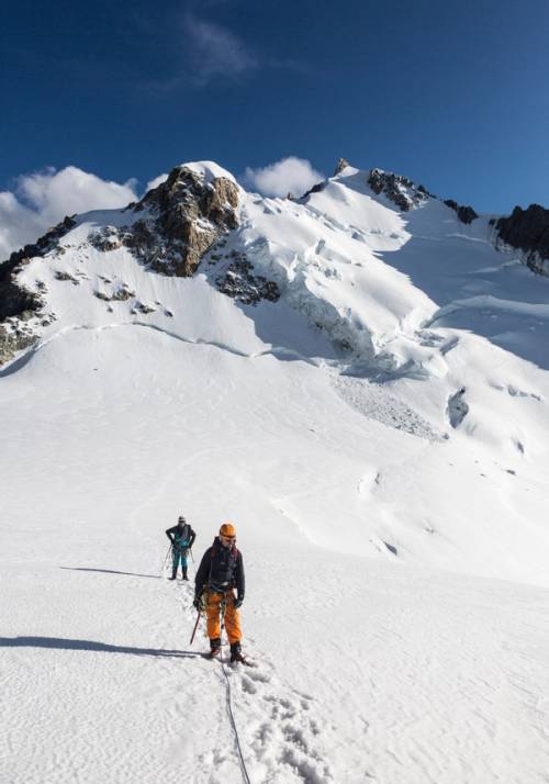 ciaspolata sul monte bianco
