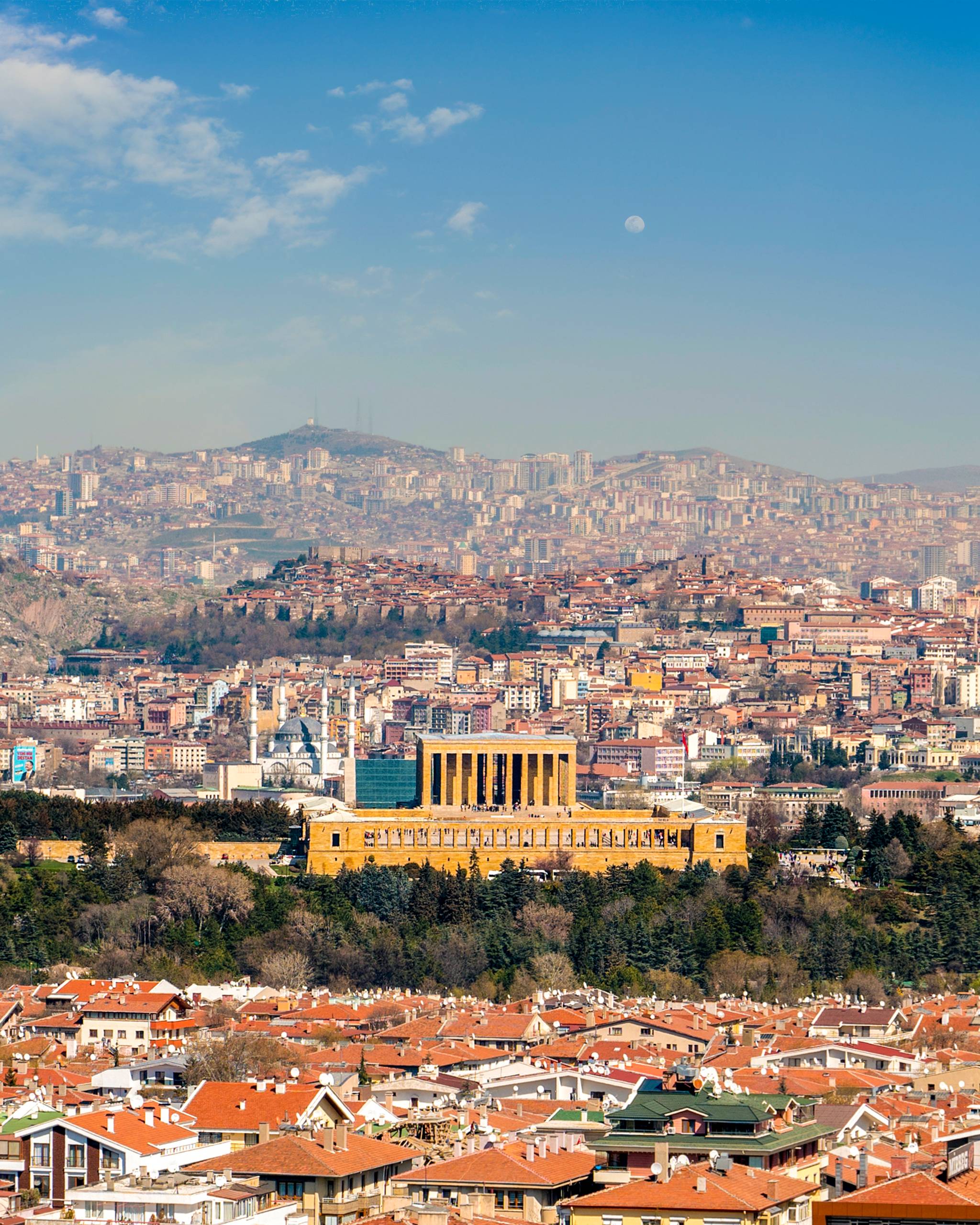 vista della città di ankara