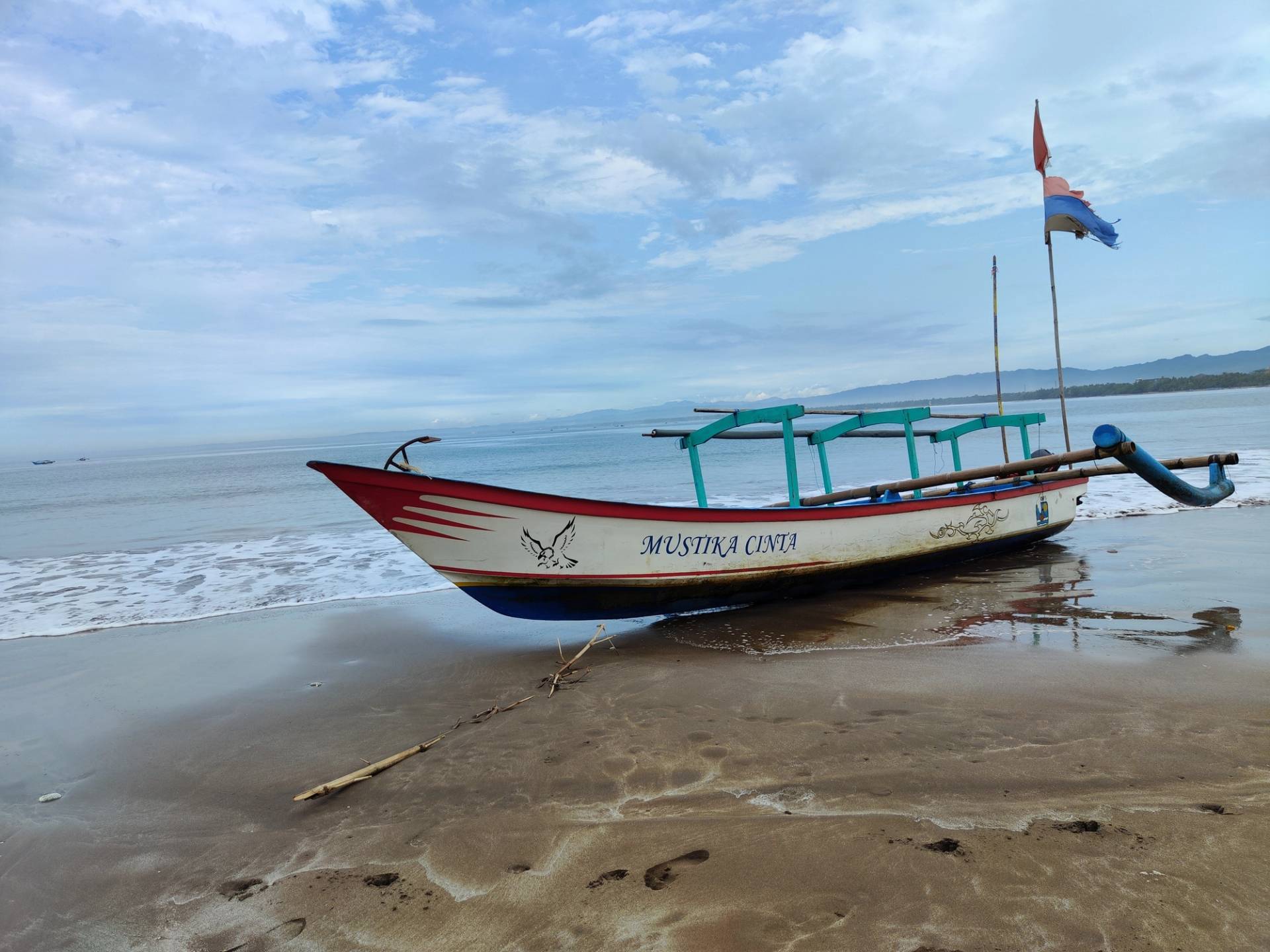 boat ashore