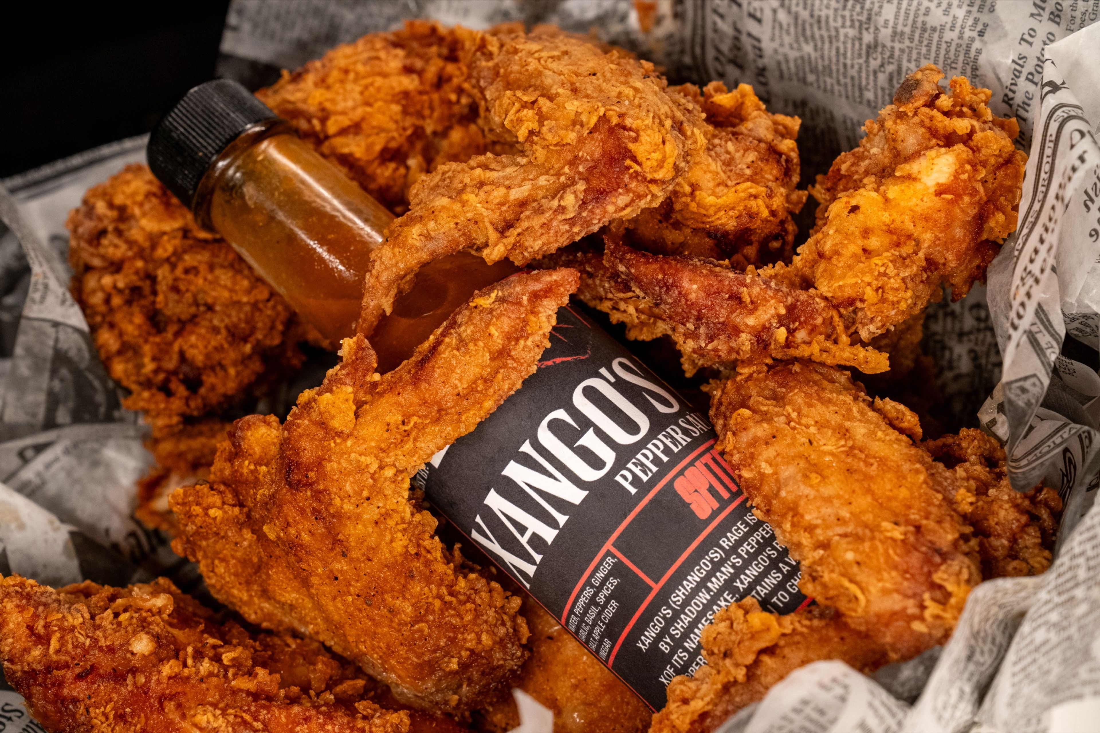 Hot sauce goes on everything