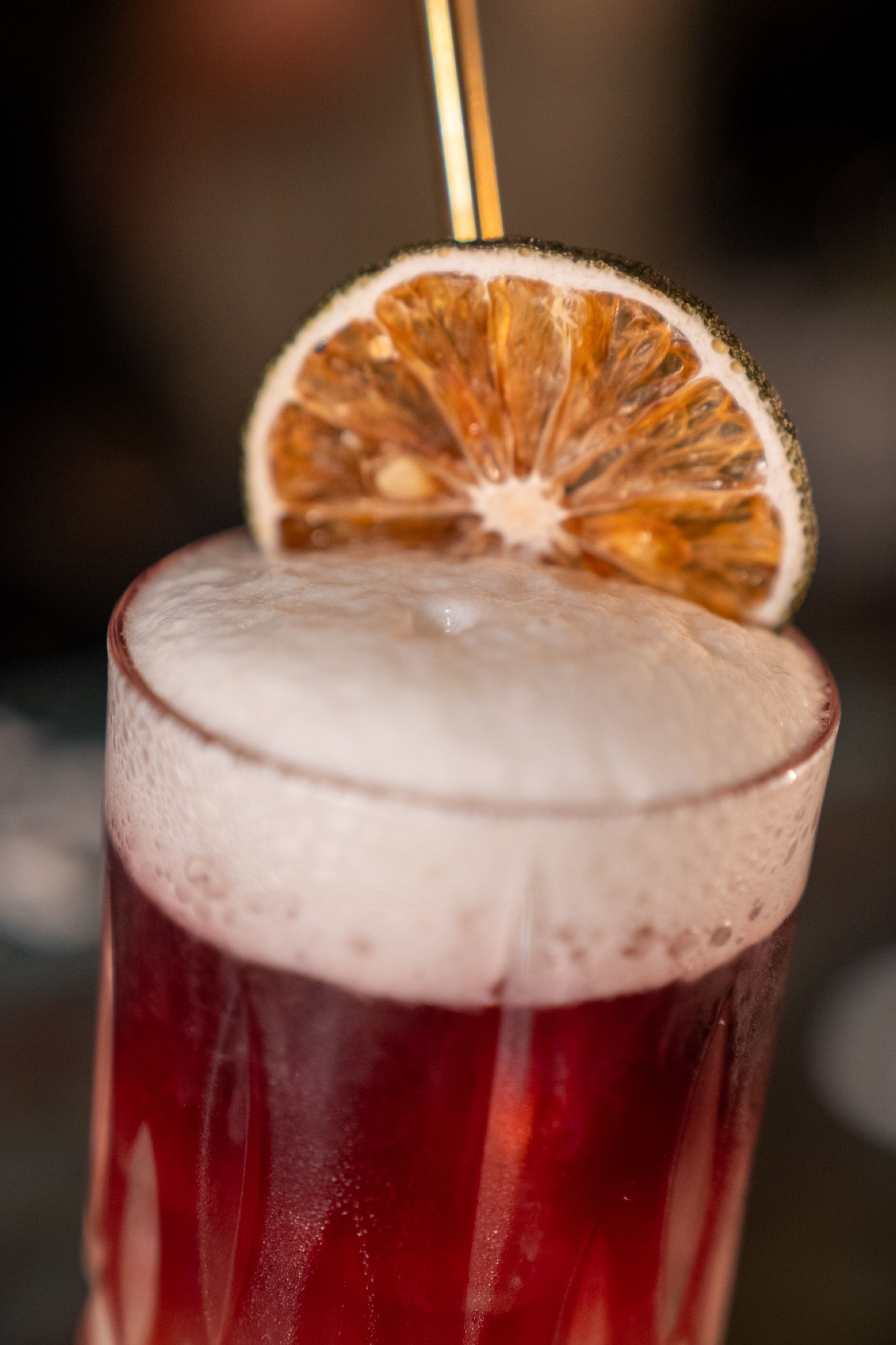 Friday night, one drink in