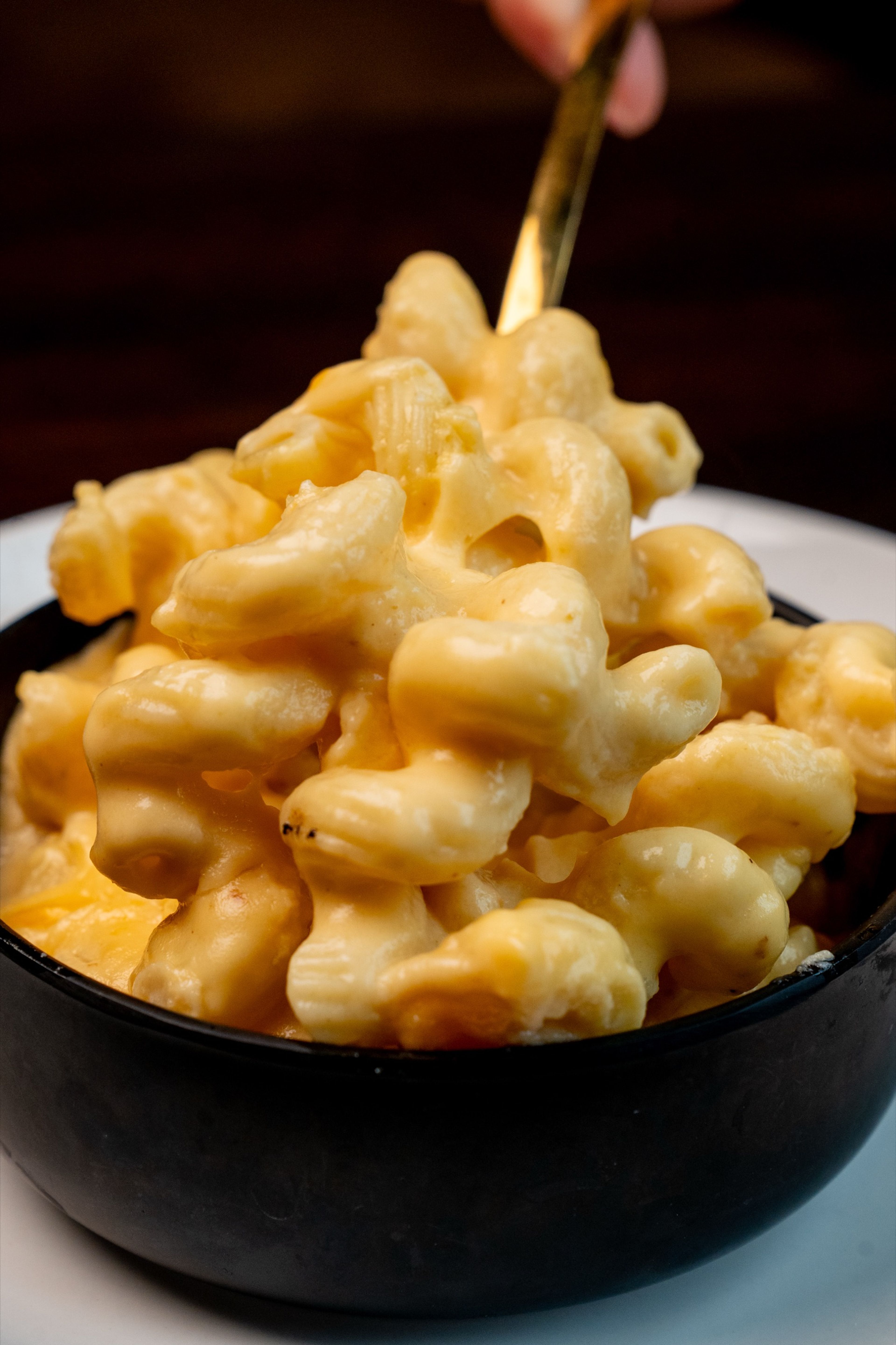 Mac and cheese, no notes